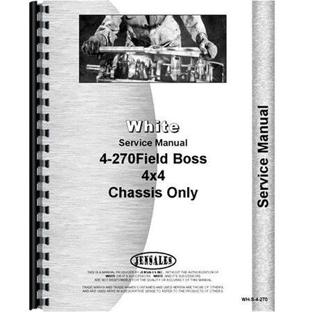 White 4270 Tractor Service Manual